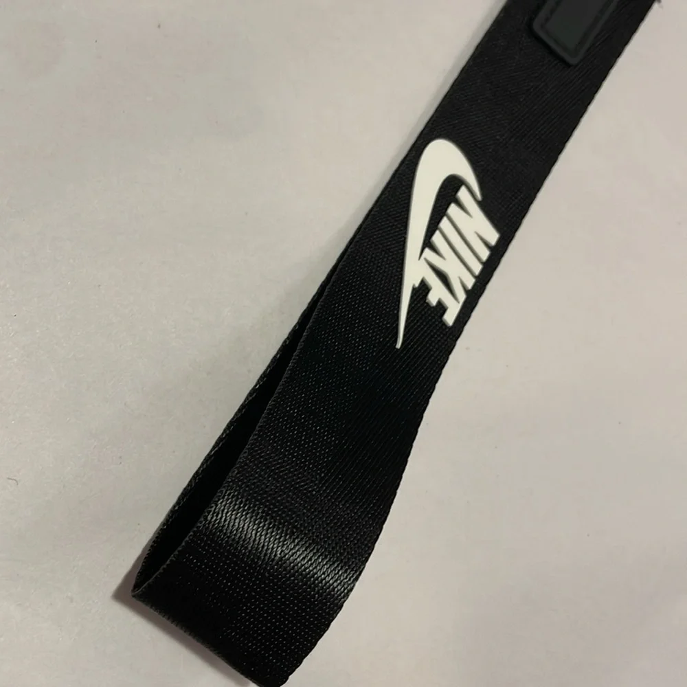 New Large Black keychain-key fob‎